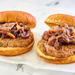 turkey-burgers-with-caramelized-red-onions